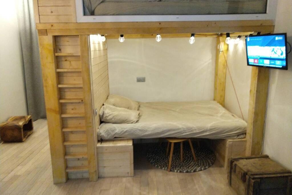 Saint-Étienne-de-Tinée Chaleureux Petit Appartement De 4 Couchages מראה חיצוני תמונה
